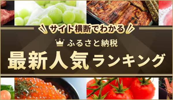 ふるさと納税最新人気ランキング